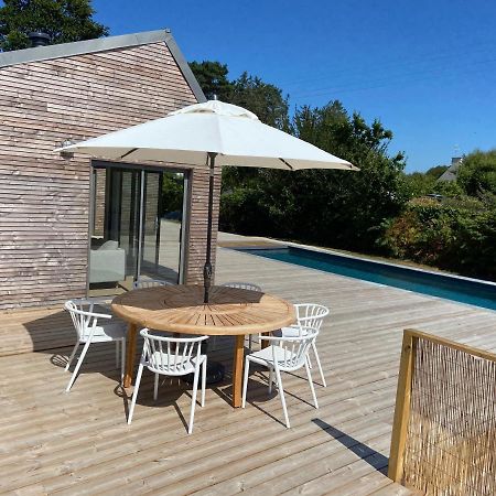 Magnifique villa avec piscine, à 5 min des plages Landunvez Exterior foto