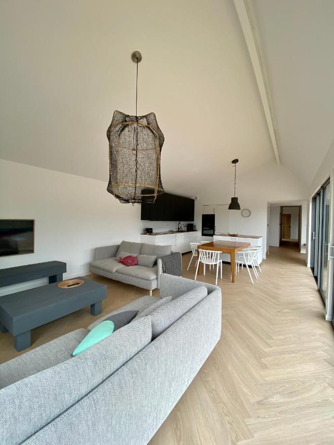 Magnifique villa avec piscine, à 5 min des plages Landunvez Exterior foto
